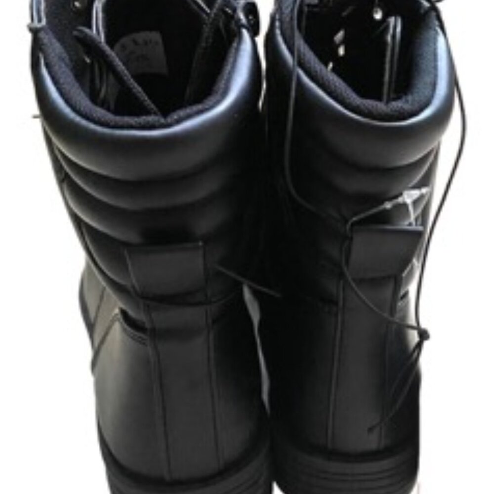 Olivia & Kate Leanna-22L Combat Women's Boots Black Size 6 - Picture 5 of 5